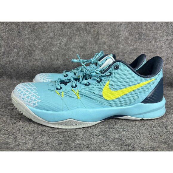 Nike Zoom Kobe Venomenon 4 Shoes Mens Size 11 Blue Volt Navy Basketball Low Top - Picture 1 of 8